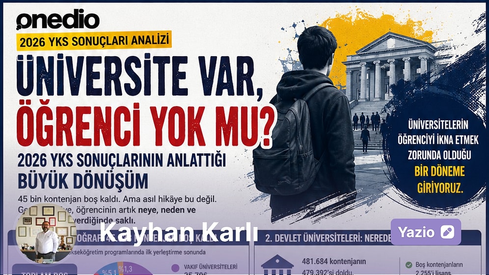 Üniversite Var, Öğrenci Yok mu? 2026 YKS Sonuçlarının Anlattığı Büyük Dönüşüm