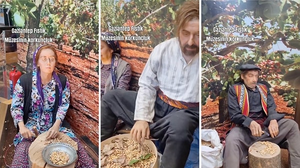 Gaziantep'teki Fıstık Müzesi'nin heykelleri 'korkunçlukları' nedeniyle gündem olmuştu.