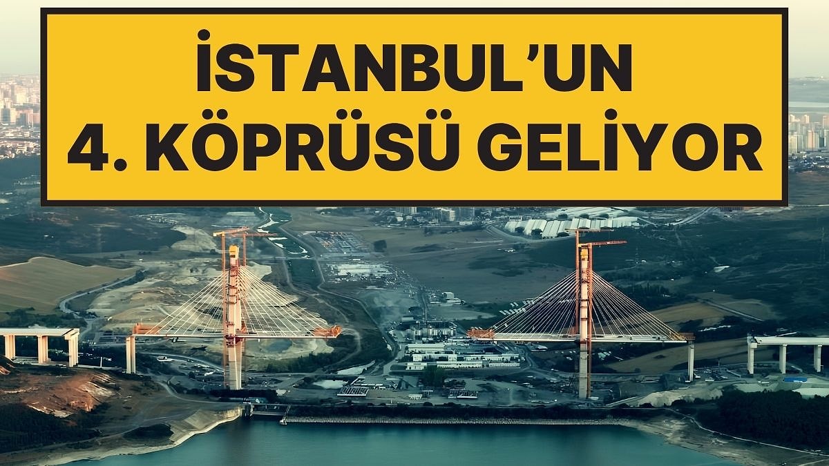 İstanbul'un 4. Köprüsü Geliyor: Kanal İstanbul'lun İlk Köprüsünde 250 Tonluk Operasyon