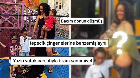 Çocuklarıyla Barbados Tatiline Çıkan Rihanna'nın Son Hali ve Tercih Ettiği Kombin Goygoycuların Diline Düştü