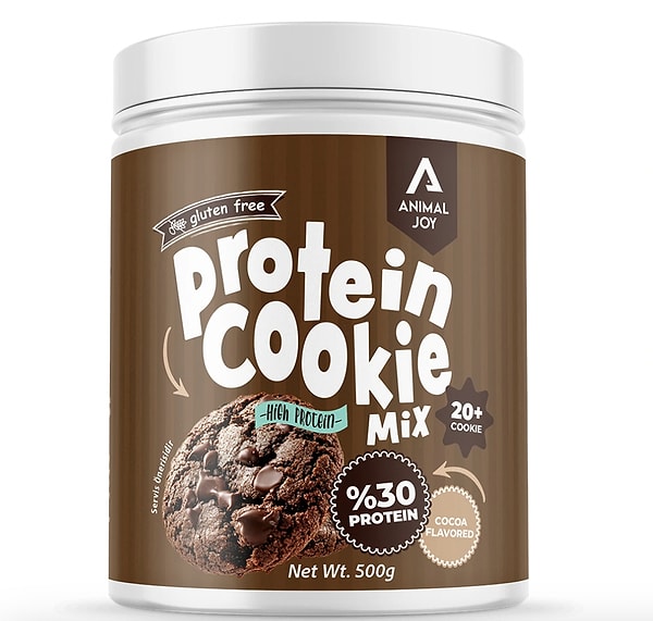 Animal Joy hazır protein kurabiye karışımı 799,00 TL yerine net 649,00 TL!
