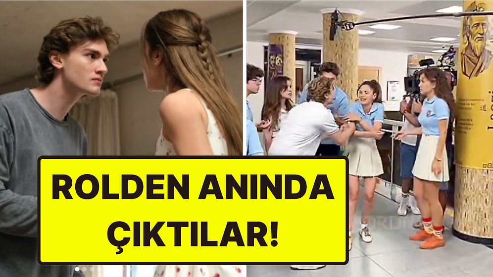 Daha 17'nin Teoman ve Leyla'sının Kamera Arkası Ortaya Çıktı! Saniyeler İçinde Rolden Çıktılar