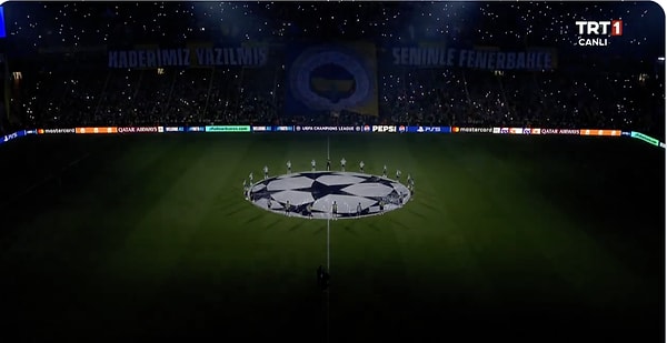 Geçtiğimiz gün oynanan Fenerbahçe Lyon maçı öncesi çalınan marş iki taraftar grubunu karşı karşıya getirdi.
