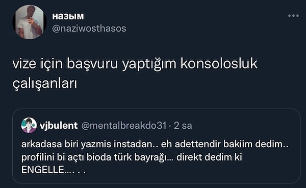 Böyle diyaloglar dönüyor olabilir.