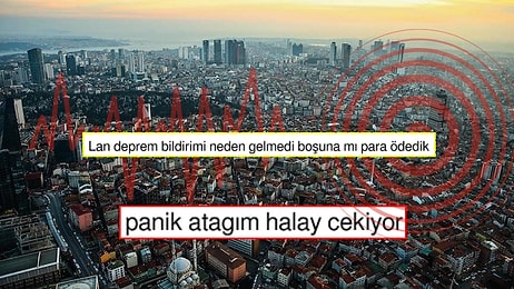 İstanbul'da 3.2 Büyüklüğündeki Depremi Hissedenler Twitter'a Koştu