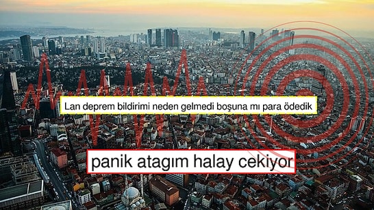 İstanbul'da 3.2 Büyüklüğündeki Depremi Hissedenler Twitter'a Koştu