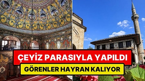 Kız Kardeşler Çeyiz Paralarıyla Yaptırdı: "Sanat Harikası" Denen Cami Görenleri Büyülüyor