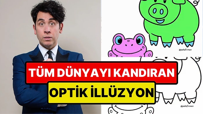 Gözlerinize İnanmayın: Viral Olan İllüzyonda Var Olmayan Renkleri Göreceksiniz!