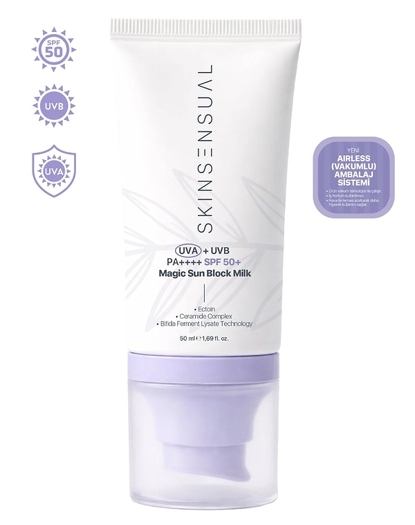 Skinsensual Magic Sun Block Milk SPF 50+ güneş kremi 799,00 TL yerine net 389,00 TL!