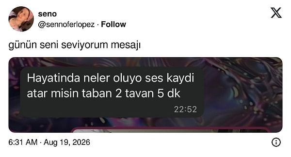 5 dakika altı ideal...