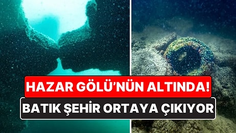 Hazar Gölü’nün Altındaki Gizem: Batık Şehir Ortaya Çıkıyor