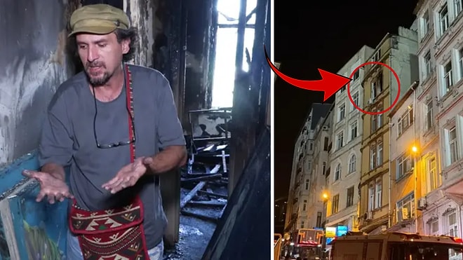 Stray Fireworks Destroy 20 Years of Art: Painter Murat Melih Özen's Studio Burned Down in Istanbul