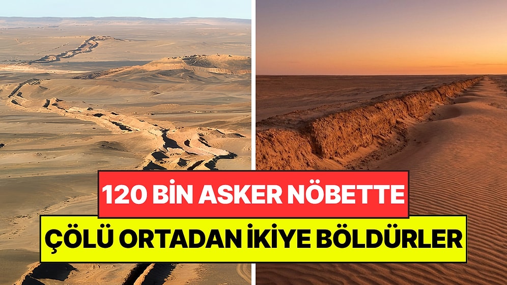 7 Yıl Boyunca 2700 Kilometrelik Hendek Kazdılar: Koca Çölü Ortadan İkiye Böldürler