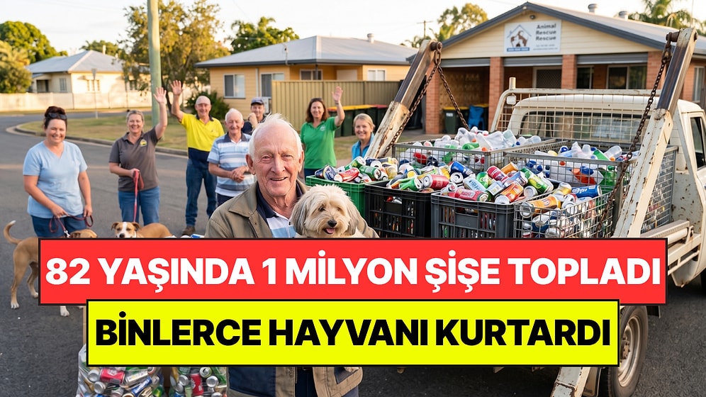 Yıllarca Çöp Toplayarak Milyonlar Kazandı: Tüm Parasını Sokak Hayvanları İçin Kullandı