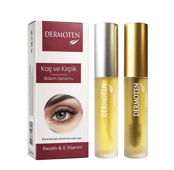 Dermoten kaş kirpik serumu %20 net indirim fırsatıyla 529,90 TL yerine 423,92 TL!