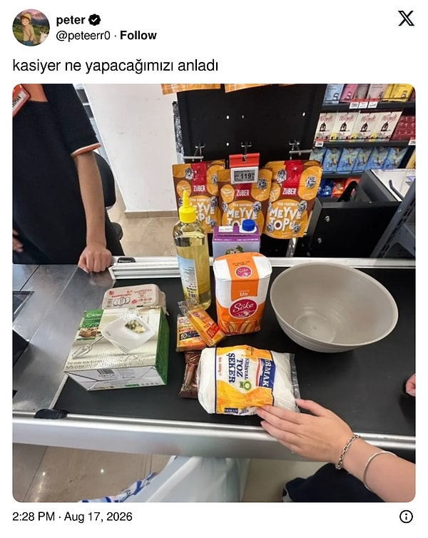 Bi' zahmet...