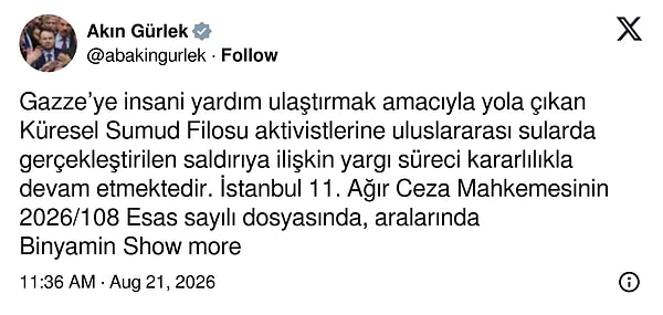 Türkiye Netanyahu için kırmızı bülten talep etti.