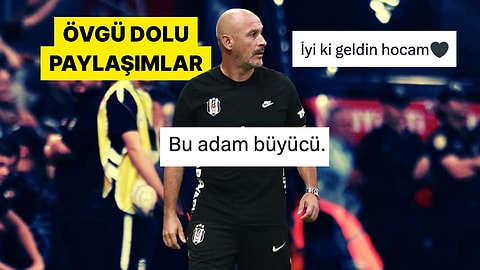 Beşiktaş Taraftarı Yeni Teknik Direktör Vincenzo Italiano'yu Yere Göğe Sığdıramadı