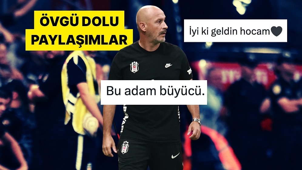 Beşiktaş Taraftarı Yeni Teknik Direktör Vincenzo Italiano'yu Yere Göğe Sığdıramadı