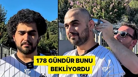 Beşiktaş Üst Üste 5 Galibiyet Alana Kadar Saçını Uzatan Taraftar Amacına Ulaştı