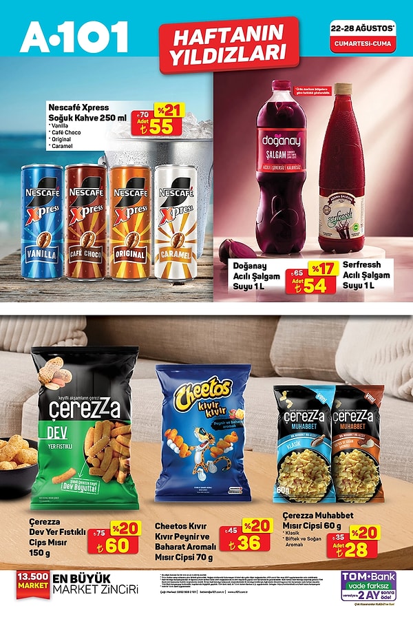 Nescafé Xpress Soğuk Kahve 250 ml Vanilla Café Choco Original Caramel 55 TL