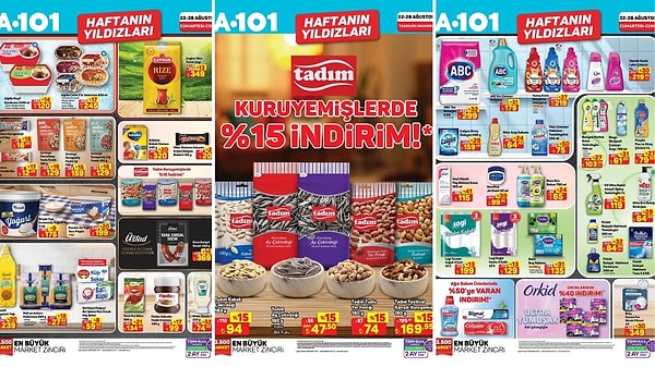 22 - 28 Ağustos 2026 A101 Haftanın Yıldızları Kataloğu
