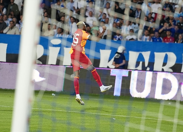 Galatasaray ilk 45 dakikada maçı kopardı.