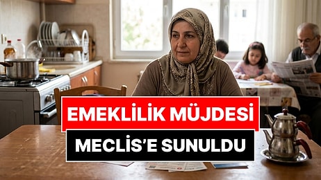 Ev Kadınlarına Devlet Destekli Emeklilik Müjdesi! Meclis'e Sunuldu