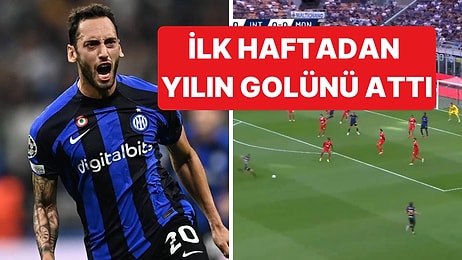 Hakan Çalhanoğlu, Serie A'ya Bu Sezon da Muhteşem Füzesiyle Başladı
