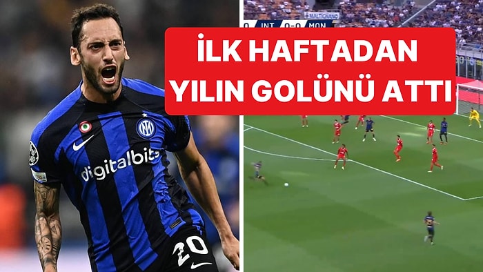 Hakan Çalhanoğlu, Serie A'ya Bu Sezon da Muhteşem Füzesiyle Başladı