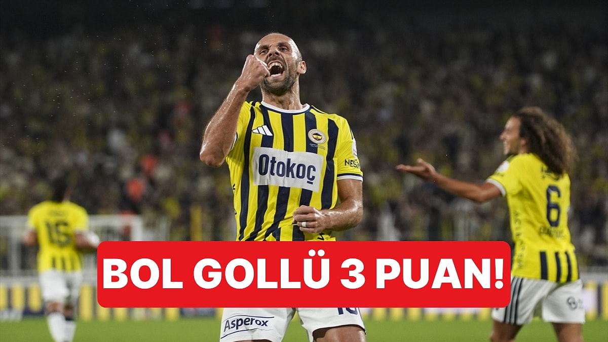 Fenerbahçe, Sezonun İlk Galibiyetini Evinde Konyaspor'a Karşı Aldı: 4-2
