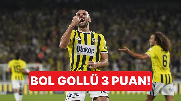 Fenerbahçe, Sezonun İlk Galibiyetini Evinde Konyaspor'a Karşı Aldı: 4-2