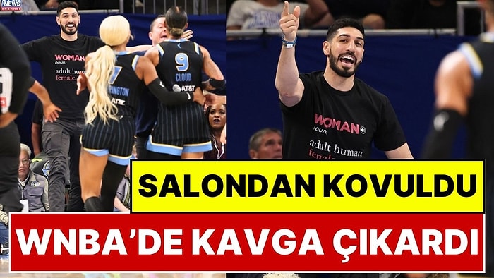 FETÖ’cü Enes Kanter, WNBA Maçında Olay Çıkardı: Natasha Cloud ile Tartıştı, Salondan Kovuldu!