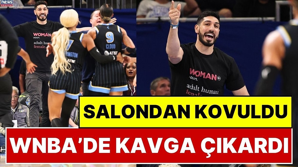 FETÖ’cü Enes Kanter, WNBA Maçında Olay Çıkardı: Natasha Cloud ile Tartıştı, Salondan Kovuldu!