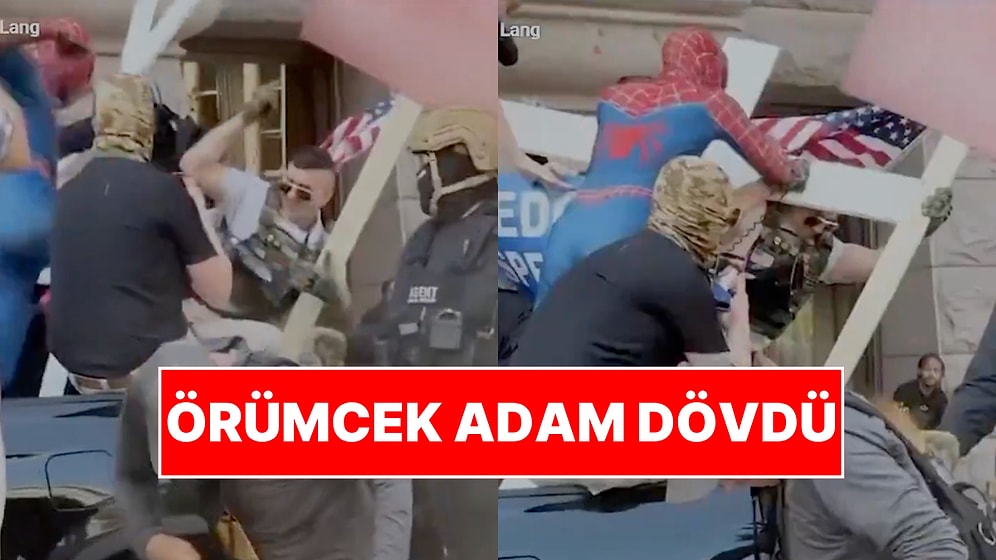 İslam Karşıtı Jake Lang, Örümcek Adam'dan Dayak Yedi