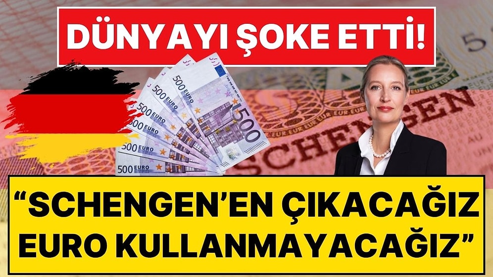 Sürpriz Açıklama Tüm Dünyayı Şaşkına Çevirdi: Almanya Schengen’den Çıkabilir, Euro Kullanmayı Bırakabilir!