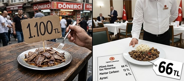 Meclis lokantası fiyatları güncellendi.