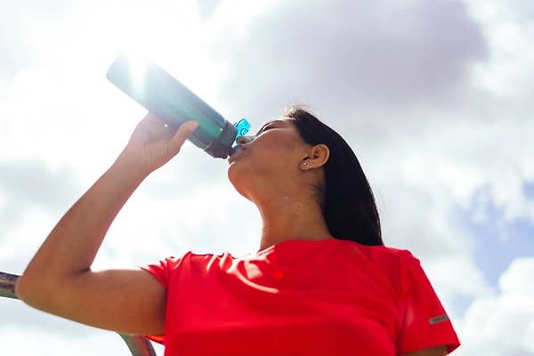 3. Eating Right and Drinking Enough Water