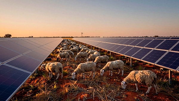 An intriguing method is being implemented at the "Orion Solar Energy Belt" facility, one of the largest solar power plants in the United States, located in Texas.