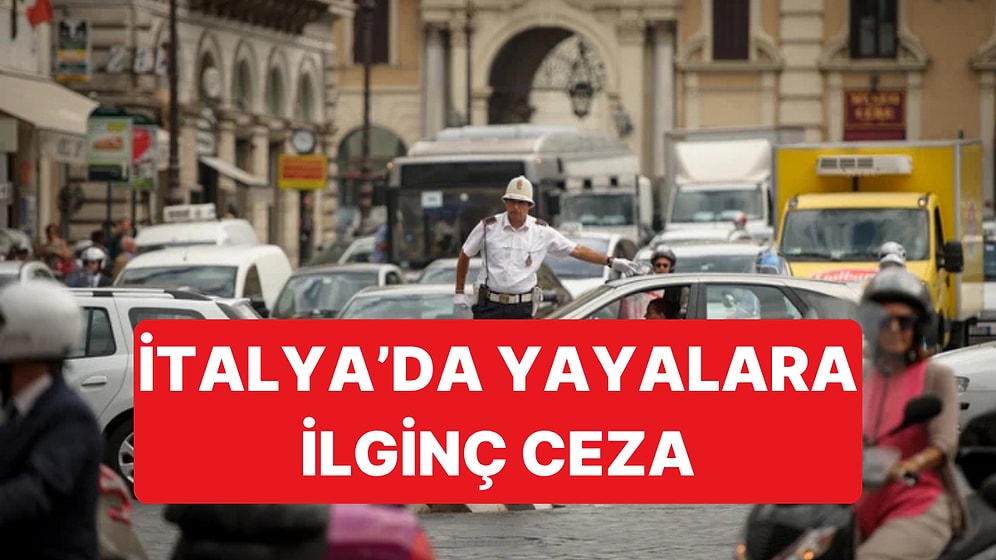 İtalya'da Karşıdan Karşıya Geçerken Telefon Kullanan Yayalara Para Cezası Kesiliyor