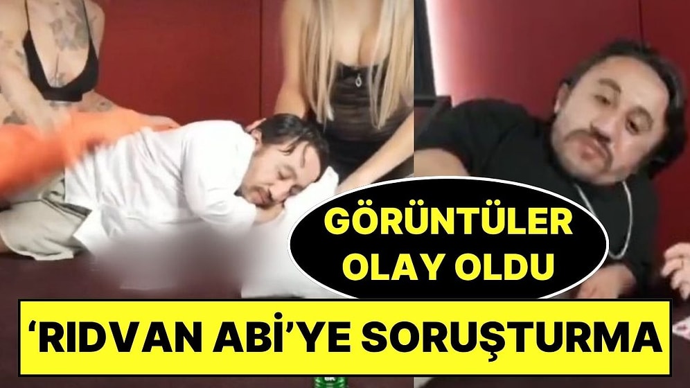 Sosyal Medya Fenomeni Rıdvan Abi Hakkında Soruşturma Başlatıldı