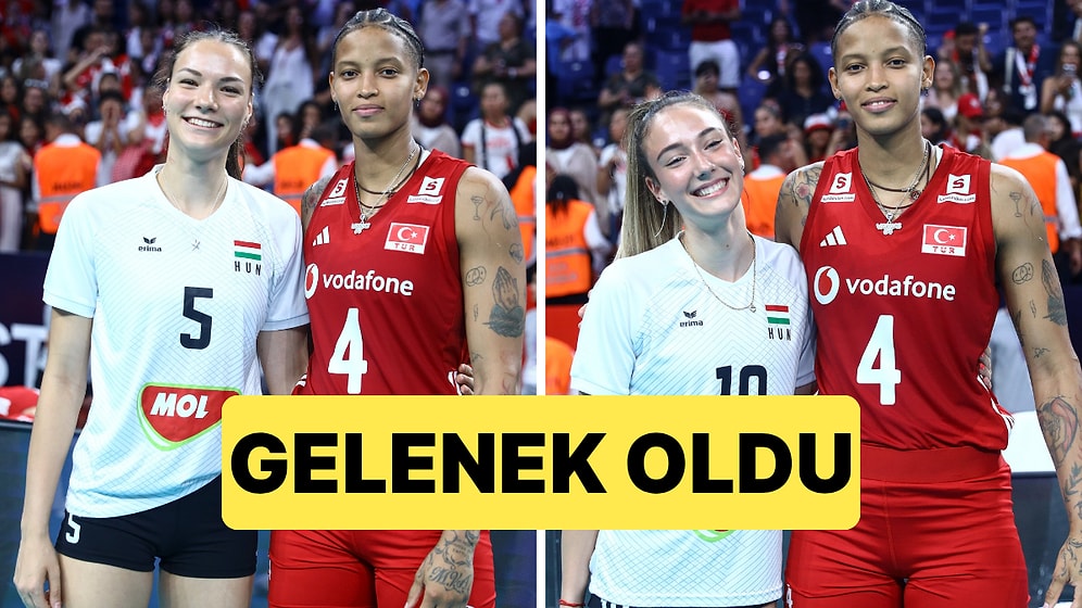 Letonya Maçının Ardından Macaristan Maçında da Zehra ve Vargas Rakipleriyle Fotoğraf Çektirdi