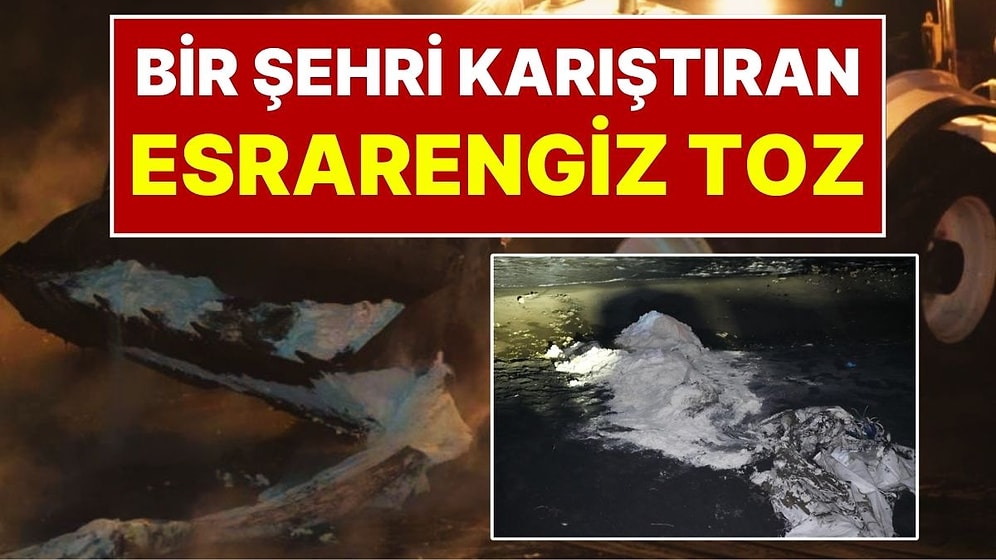 Karadeniz’de Gizemli Toz Paniği: Samsun Sahilini Kaplayan Esrarengiz Toz ve Köpüğün Sırrı Araştırılıyor