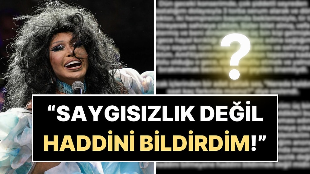Seyircisine Küfredip Konserden Kovmuştu: Bülent Ersoy Olayın Perde Arkasını Anlattı!