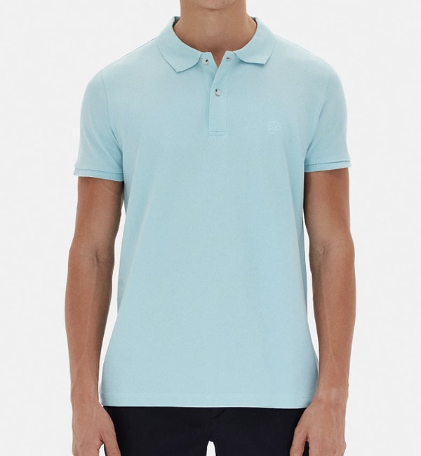 D'S Damat polo yaka %100 pamuklu erkek tişört sepette 599,00 TL ve 3 adette 1.499 TL!