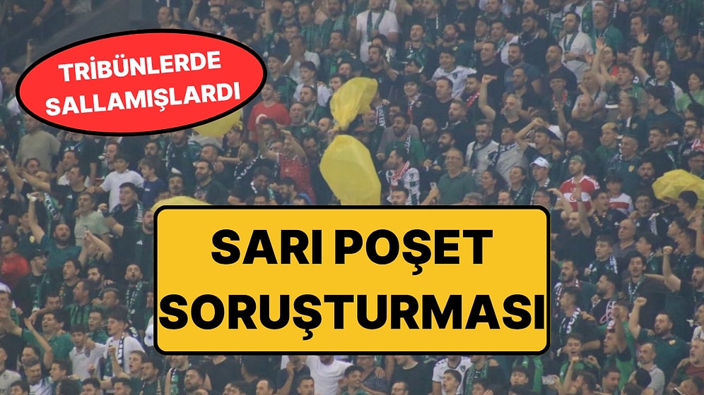 Kocaelispor - Amedspor Maçına Sarı Poşet Soruşturması: 5 Gözaltı Kararı