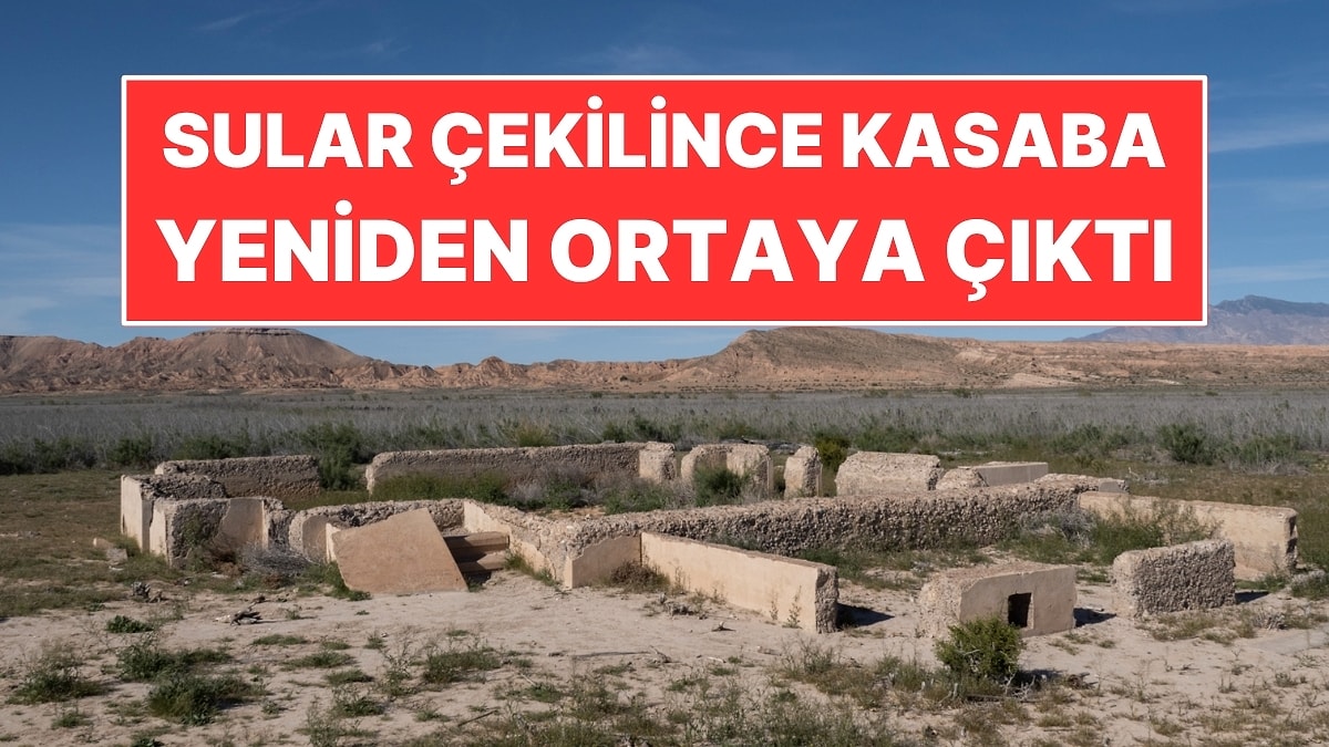 Gölün Altında Onlarca Yıl Kaldı: Sular Çekilince Kasaba Yeniden Ortaya Çıktı