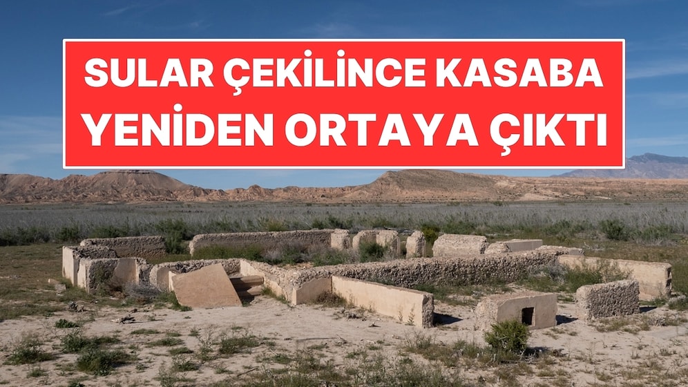 Gölün Altında Onlarca Yıl Kaldı: Sular Çekilince Kasaba Yeniden Ortaya Çıktı