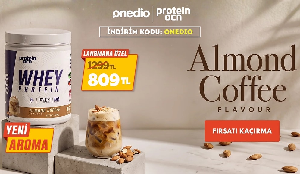 En Çok Tercih Edilen Protein Takviyesinde Şok İndirim!