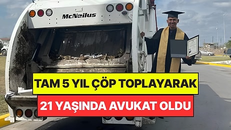 5 Yıl Boyunca Çöp Toplayarak Hukuk Fakültesini Bitirdi: “Bu Başarı Ailemin ve Arkadaşlarımın”